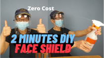 Thumbnail for How To Make The Best DIY Face Shield In 2 Minutes, Zero Cost | Genius Asian