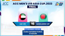 Thumbnail for UAE vs Bangladesh | Final | ACC Men's U19 Asia Cup 2023 | Asian Cricket Council