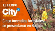 Thumbnail for CityNoticias 8 p.m 23 de enero: Bomberos atendieron 5 emergencias por incendios forestales en Bogotá | EL TIEMPO