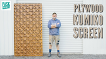 Thumbnail for How to make a Kumiko Screen from Plywood | Pask Makes