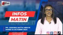 Thumbnail for 🚨 🚨 TFM LIVE : Infos matin - Pr : Sokhna Natta MBAYE  - 15 Octobre 2024