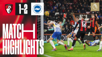 Thumbnail for Brooks goal not enough against ten-man Seagulls | AFC Bournemouth 1-2 Brighton