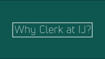 Thumbnail for Why You Should Clerk at IJ