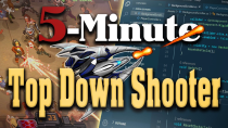 Thumbnail for 5 Minute Top Down Shooter Unity Tutorial | BMo