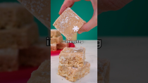 Thumbnail for These EGGNOG RICE KRISPIE TREATS feel like a holiday hack! | Little Remy Food 🐭🍝