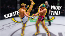 Thumbnail for When A Karate Black Belt Meets A Muay Thai World Champion | ONE Championship