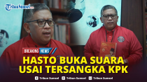 Thumbnail for 🔴BREAKING NEWS: Pernyataan Sekjen PDIP Hasto Kristiyanto usai Ditetapkan Sebagai Tersangka oleh KPK | Tribun Sumsel