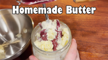 Thumbnail for Making Homemade Butter with a Tabletop Butter Churn | Ordinary Sausage