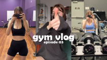 Thumbnail for getting back into the gym! vlog | toomuchzozo