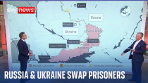 Thumbnail for Ukraine war: Russia and Ukraine swap 115 prisoners | Sky News