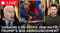 Thumbnail for LIVE | Trump Sides with Putin’s Vision on NATO, Exposes Biden’s Mistakes in Ukraine | TRUMP LIVE