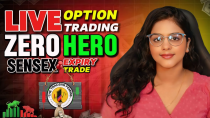 Thumbnail for LIVE  TRADING SENSEX EXPIRY || 20 DEC || #thetradingfemme #nifty50 #banknifty #livetrading | The Trading Femme