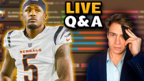 Thumbnail for Tee Higgins Out? (Live Q&A) | Flock Fantasy