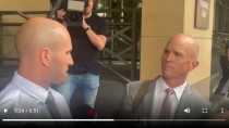 Thumbnail for Australian Nazi Thomas Sewell punched a Black guy, avoids jail time, gives interview to Jew media, and says "Heil Hitler" at the end. 