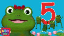 Thumbnail for Five Little Frogs Jumping on the Bed | CoCoMelon Nursery Rhymes & Kids Songs | Cocomelon - Nursery Rhymes