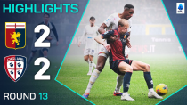 Thumbnail for GENOA-CAGLIARI 2-2 | HIGHLIGHTS | Late Drama in Vieira’a First Game | Serie A 2024/25 | Serie A