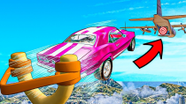 Thumbnail for When you slingshot cars at 1,000,000 mph | GrayStillPlays