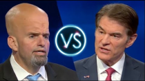 Thumbnail for Fetterman vs. Oz debate. Commentary by Mark Dice