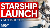 Thumbnail for Full Replay: SpaceX Launches Second Starship Flight Test | NASASpaceflight