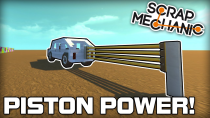 Thumbnail for Multiplayer Piston Powered Car Challenge! (Scrap Mechanic #182) | kAN Gaming