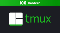 Thumbnail for Tmux in 100 Seconds | Fireship