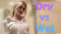 Thumbnail for [4K] Wet vs Dry Clothing Experiment: Transparent Try on Haul | Moonsi Morfin - Dry vs Wet