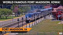 Thumbnail for LIVE Railcam: Fort Madison, IA, USA  | Virtual Railfan