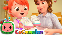 Thumbnail for Tie Your Shoes Song | CoComelon Nursery Rhymes & Kids Songs | Cocomelon - Nursery Rhymes