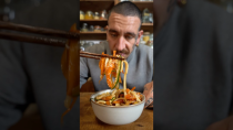 Thumbnail for Chinese rice noodles 🍜 #shorts | Spicy Moustache