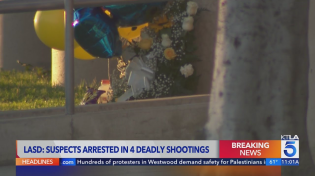 Thumbnail for LASD: Suspects arrested in connection with 4 deadly shootings in southeast L.A. County | KTLA 5