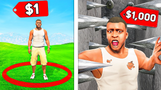 Thumbnail for $1 vs $1000 Escape Rooms in GTA 5 | GrayStillPlays