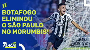 Thumbnail for CERTEZAS REAGE AO BOTAFOGO CLASISIFICADO EM CIMA DO SÃO PAULO; GALO NA SEMI | De Placa 26/09/24 | De Placa