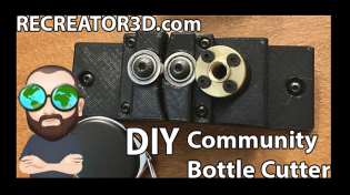 Thumbnail for Learn How to Build a Community Bottle Cutter and Turn PET#1 Plastic Bottles into Stunning Creations! | JRT3D