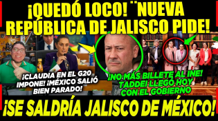 Thumbnail for MARTES! NUEVA REPUBLICA DE JALISCO ¡ALFARO ESTA LOCO! CLAUDIA NO SE LO VA PERMITIR CAMPECHANEANDO | Campechaneando