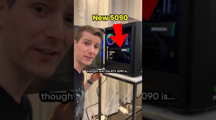 Thumbnail for First to see Nvidia 5090 in person! | Linus Tech Tips