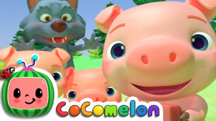 Thumbnail for Three Little Pigs | CoComelon Nursery Rhymes & Kids Songs | Cocomelon - Nursery Rhymes