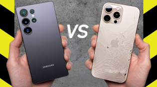 Thumbnail for Galaxy S25 Ultra vs. iPhone 16 Pro Max Drop Test! | PhoneBuff