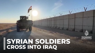 Thumbnail for Syrian soldiers cross into Iraq: Troops being hosted by the Iraqi military | Al Jazeera English