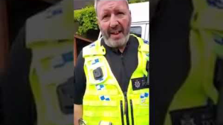 Thumbnail for Police PEEL off 'hate crime' golliwog stickers from angry mans van! | Martin Costello News