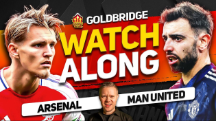 Thumbnail for ARSENAL vs MANCHESTER UNITED Live With MARK GOLDBRIDGE! FA CUP | The United Stand