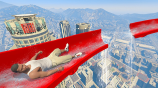 Thumbnail for This IMPOSSIBLE WATERSLIDE Jump Destroyed My Will To Live | GrayStillPlays