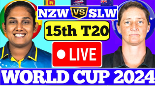 Thumbnail for 🔴Live : Sri Lanka Women vs New Zealand Women,15thT20 Match,NZWvsSLW ,T20 World Cup,Live Score Match | Rocky Cricket Sports