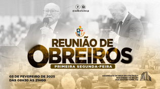 Thumbnail for REUNIÃO GERAL DE OBREIROS  | 03/02/2025  |  TV AD BELÉM | TV ADBELÉM