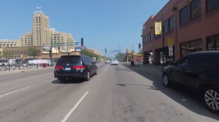 Thumbnail for Cyclist gets into confrontation with Biker