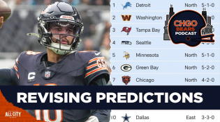 Thumbnail for UPDATED PREDICTIONS: The Chicago Bears final record will be… | CHGO Bears Podcast