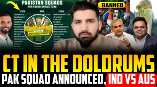 Thumbnail for Champions Trophy in doldrums as India refuse to give anything in written | PAK squad vs SA | Rizwan Haider