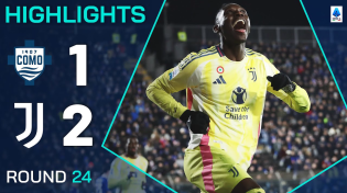 Thumbnail for COMO-JUVENTUS 1-2 | HIGHLIGHTS | Kolo Muani at the double for Juve | Serie A 2024/25 | Serie A