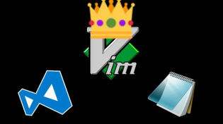 Thumbnail for Vim users be like | TheSTEMGamer