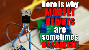 Thumbnail for Here is why MOSFET drivers are sometimes essential! || MOSFET Driver Part 1 (Driver, Bootstrapping) | GreatScott!