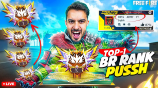 Thumbnail for Happy Holi | Rank Push Fun Stream | Grandmaster Top 100 | Free Fire Max Live On Phone | Boss Army